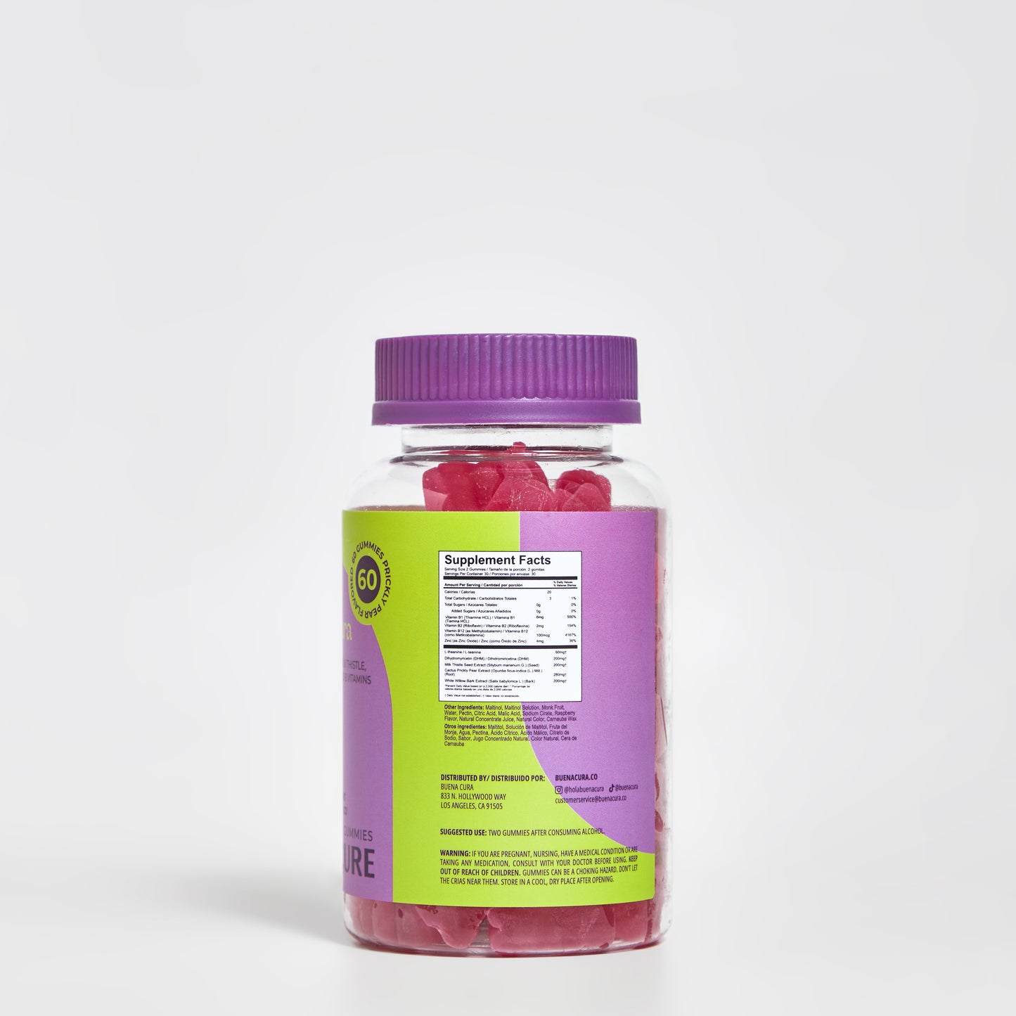 Cruda Hangover Gummies