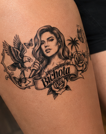 Temporary Tattoos - Buena Cura Themed