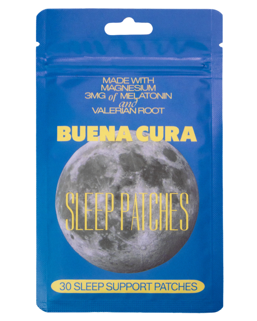 Buena Cura Sleep Patches Melatonin, Magnesium & Valerian Root